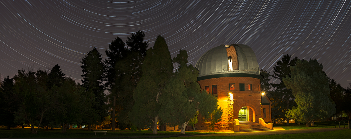 Chamberlin Observatory at Night